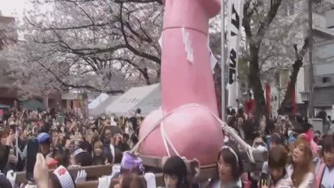 Japan's SECRET PENIS FESTIVAL!