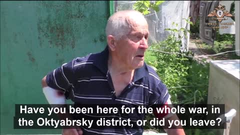 Elderly who lived through WW2 injured in Ukrainian strike in Oktyabrsky