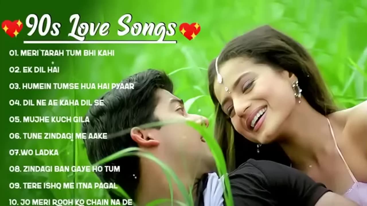 90's Hindi Love songs 💞😇