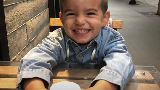 Dad takes son on adorable daily 15-minute coffee dates to help him adjust to Pre-K l GMA