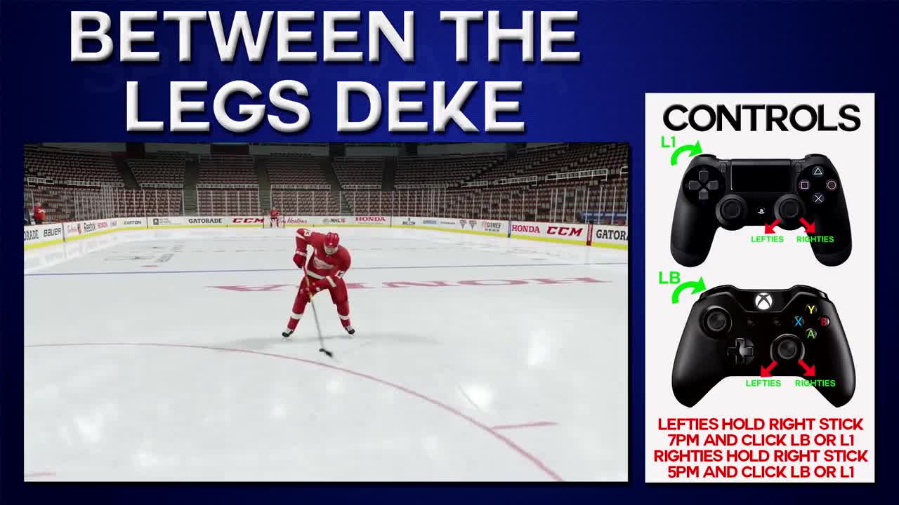 NHL 17 COMPLETE DEKES TUTORIAL For Xbox One and PS4! - How To Do ALL Dekes, Dangles & Moves!