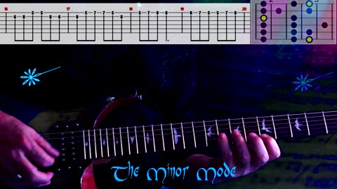 Minor mode (3-note patters inverted)