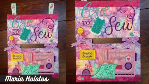 February KISS Winners Love to Sew Hanger