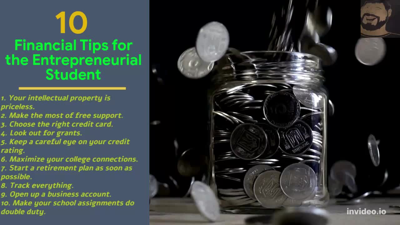 10 Financial Tips for the Entrepreneurial Student