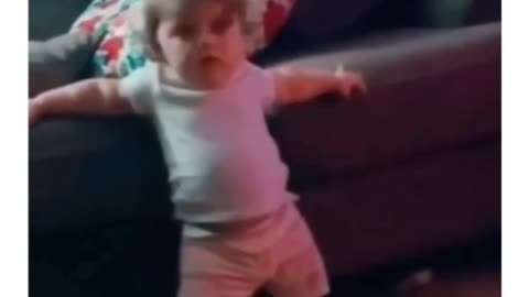 Funny child dance