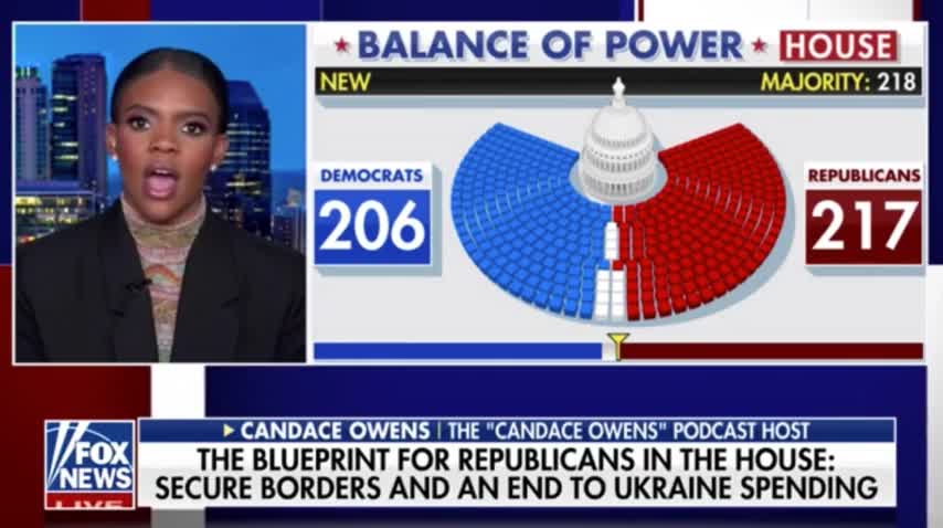 Candace Owens: "I'm feeling quite cynical tonight." Nov 15