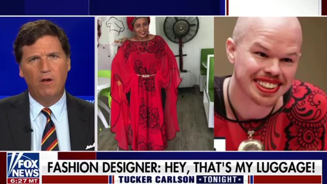 Tucker: Fashion Designer Says Biden’s ’Non-Binary’ Diversity Hire Stole Her Luggage