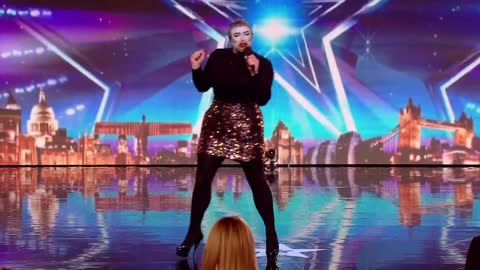 Truly EXTRAORDINARY Danny Beard SPARKLES on stage! Unforgettable Audition Britain's Got Talent