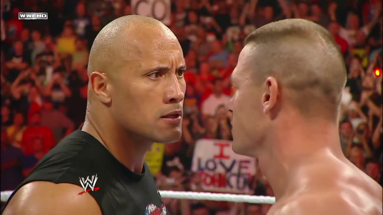 The Roack and John Cena agree to meet...