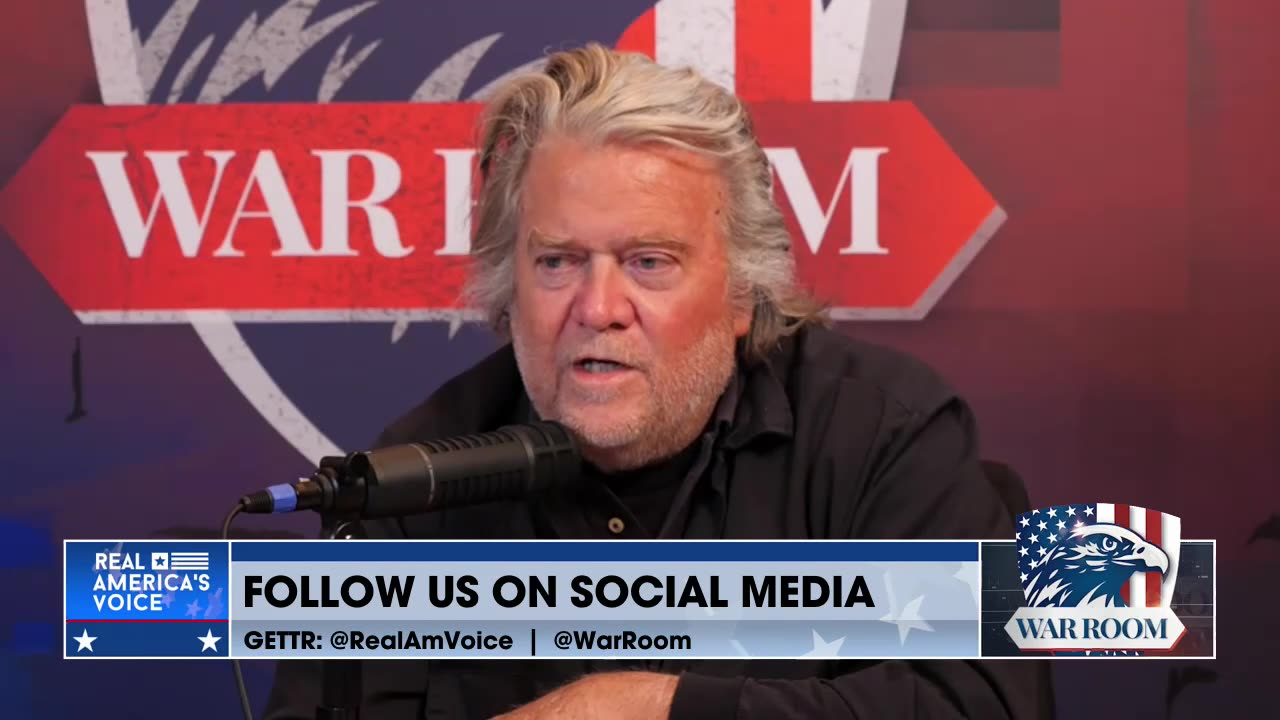 Steve Bannon: “If We Don’t Quit We Win.”