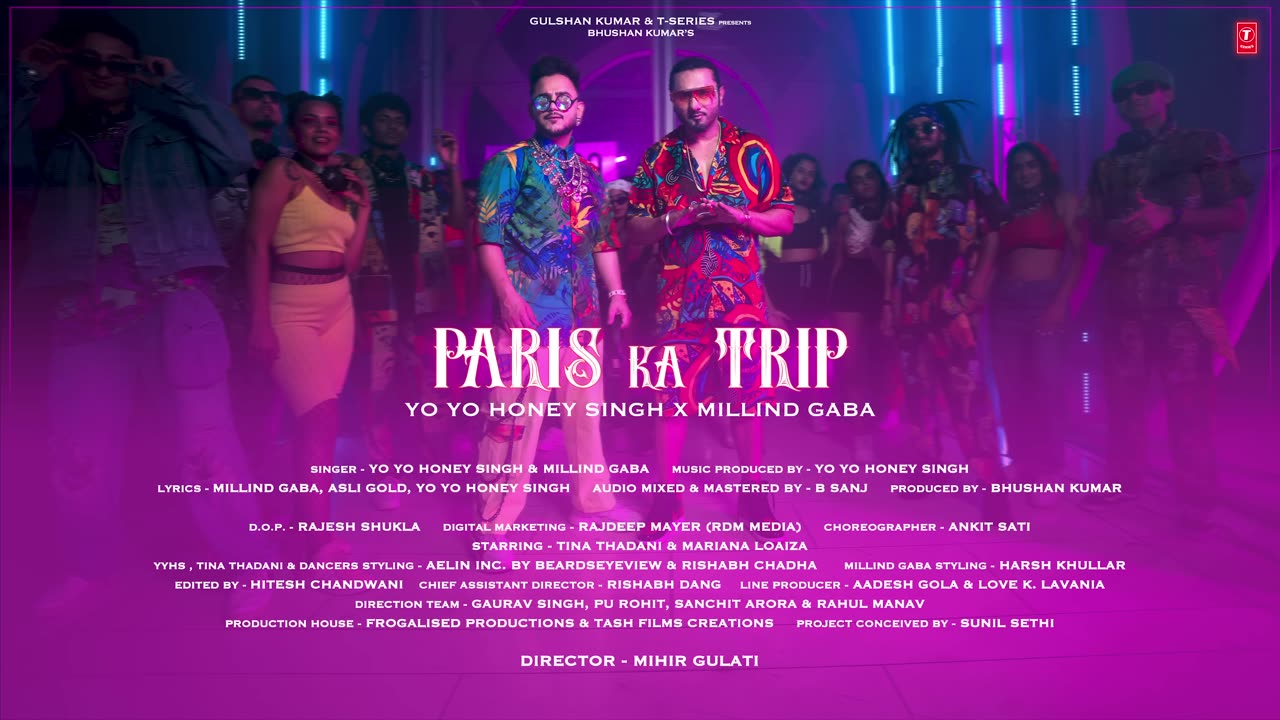 paris ka trip Honey singh new song