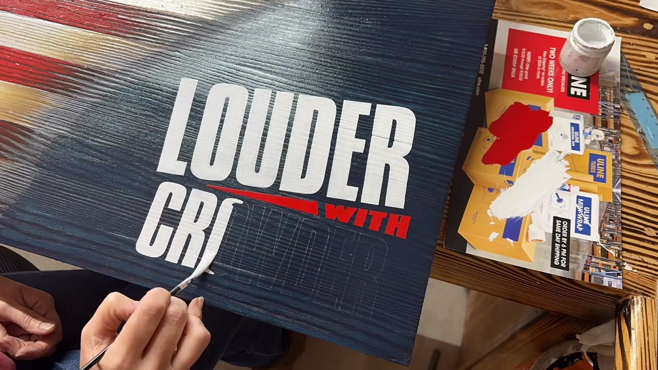 Louder with Crowder Flag