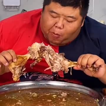 250 kg Fat Man Eating Show 🍗 😂😍😘 "Gr liton Food Vlogger