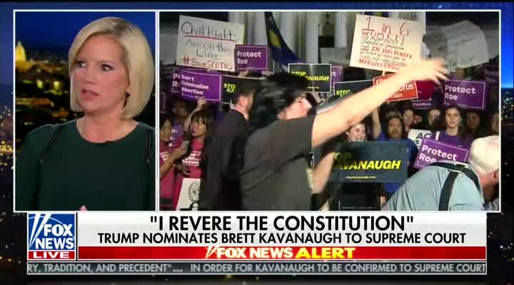 SCOTUS protesters force Fox News to cancel live show on steps of courthouse