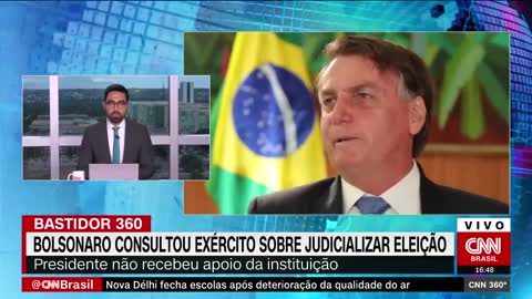 Bolsonaro consultou o Exército sobre judicializar a eleição | CNN 360º