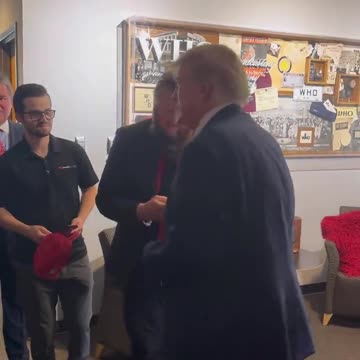 President Trump Meets with @ SimonRadio1776 in IOWA