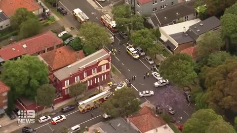 Five teens in critical condition after fiery crash in Sydney | 9 News Australia