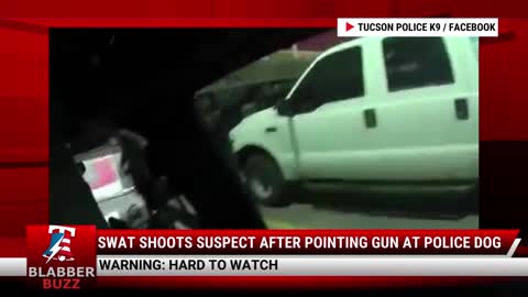 SWAT Shoots Suspect After Pointing Gun At Police Dog
