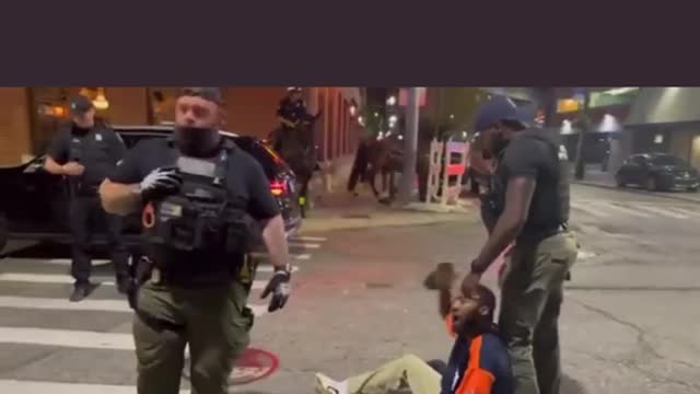 Knockout of the year By a Cop.