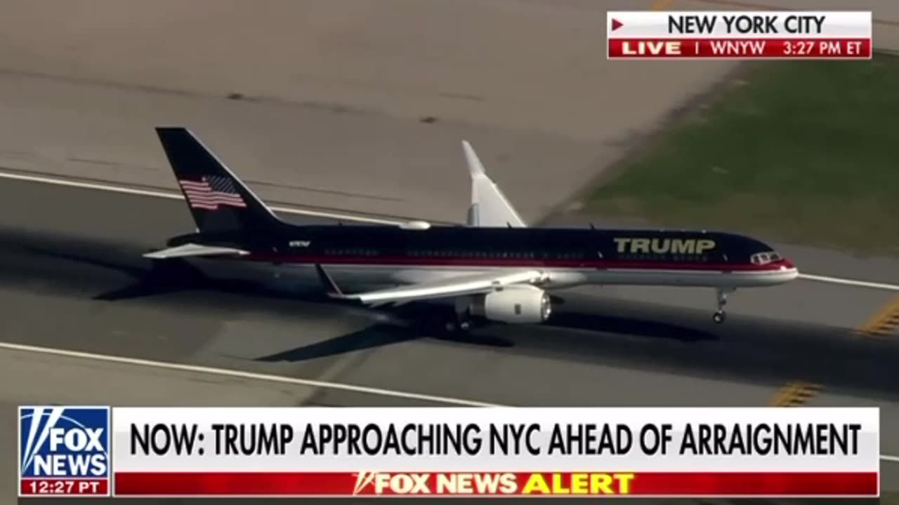 POTUS arrives in NYC