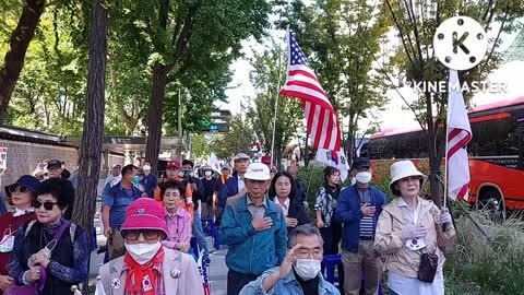 #BattleHymnOfTheRepublic#FreedomRally#ShoutForFreedom#NoKoreanWarEndDeclaration#SolidKoreaUSAlliance