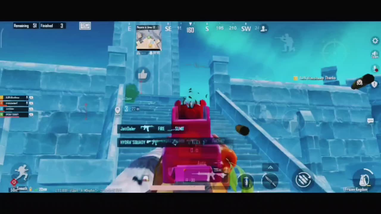 Back To Back Kill | 1v4 Clutch Snow Village | Livik-Frogen Kingdom