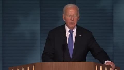 Live : DNC President Biden Full speech