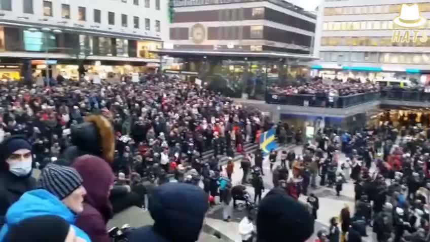 Nowhere on Mainstream, Sweden Protest. Around the World for over a year