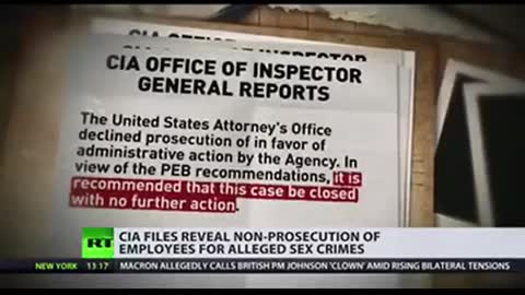 RUSSIAN NEWS EXPOSES CIA & FBI AGENTS COMMITTING PEDOPHILIA