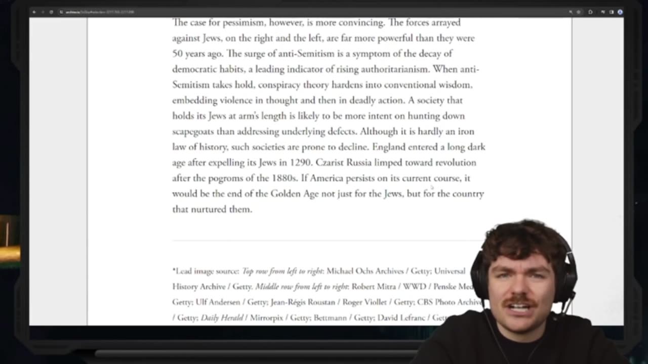 [Epic] Education on the Societal Influence of the Jews. [Nick Fuentes - Part 2]