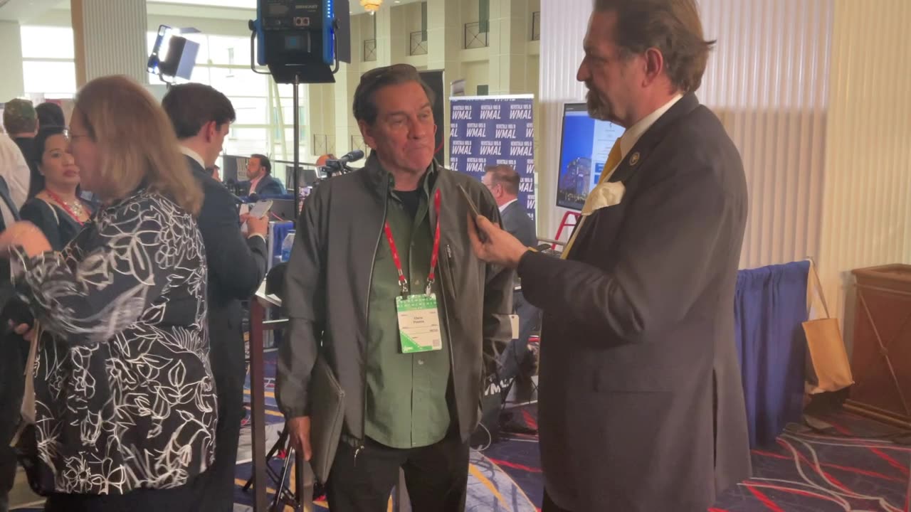 Sebastian Gorka with Chris Plante at CPAC