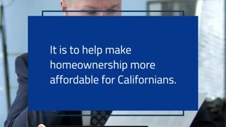 New California Loan Program to Help Buyers.