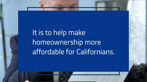 New California Loan Program to Help Buyers.