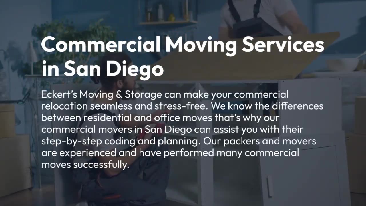 Commercial Movers Near Me San Diego