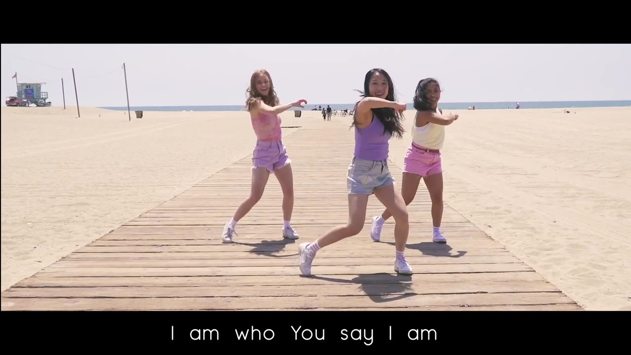 Who You Say I Am (Dance Cover Version) with Lyrics | CJ and Friends