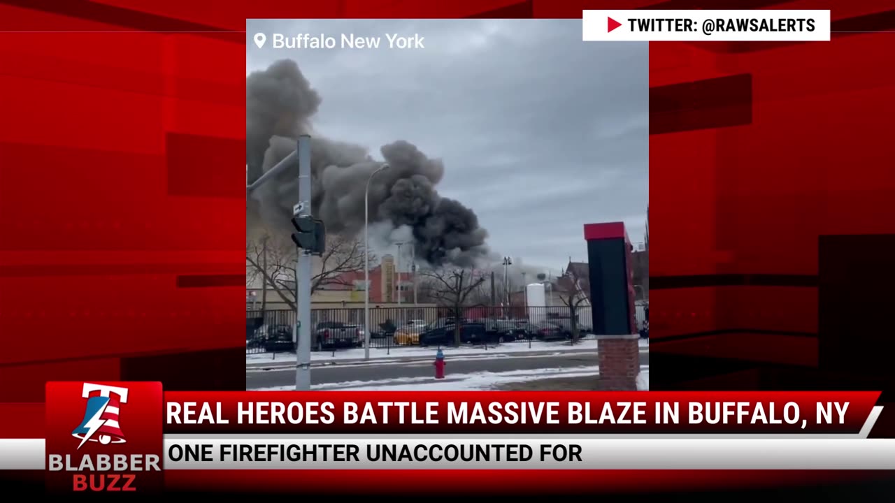 Real Heroes Battle Massive Blaze In Buffalo, NY