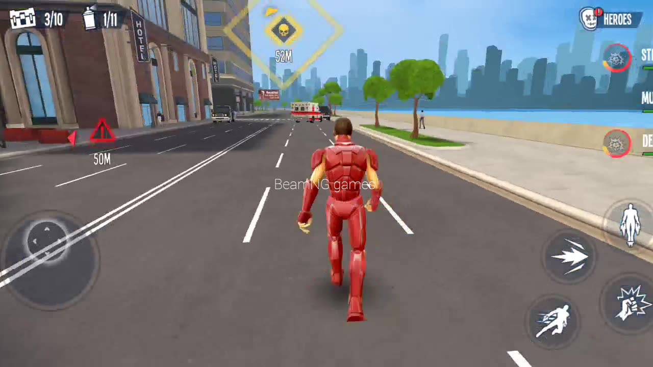 Iron man fighting part 2