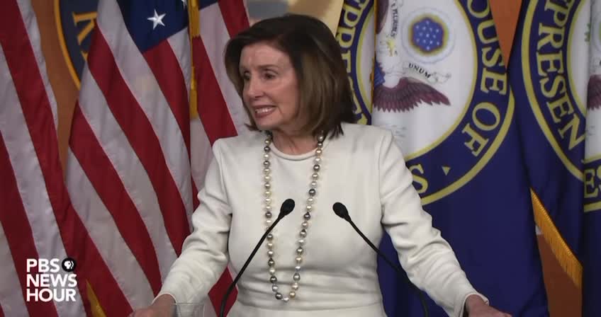 Nancy Is A Believer! Seems Like She Has The Sniffles