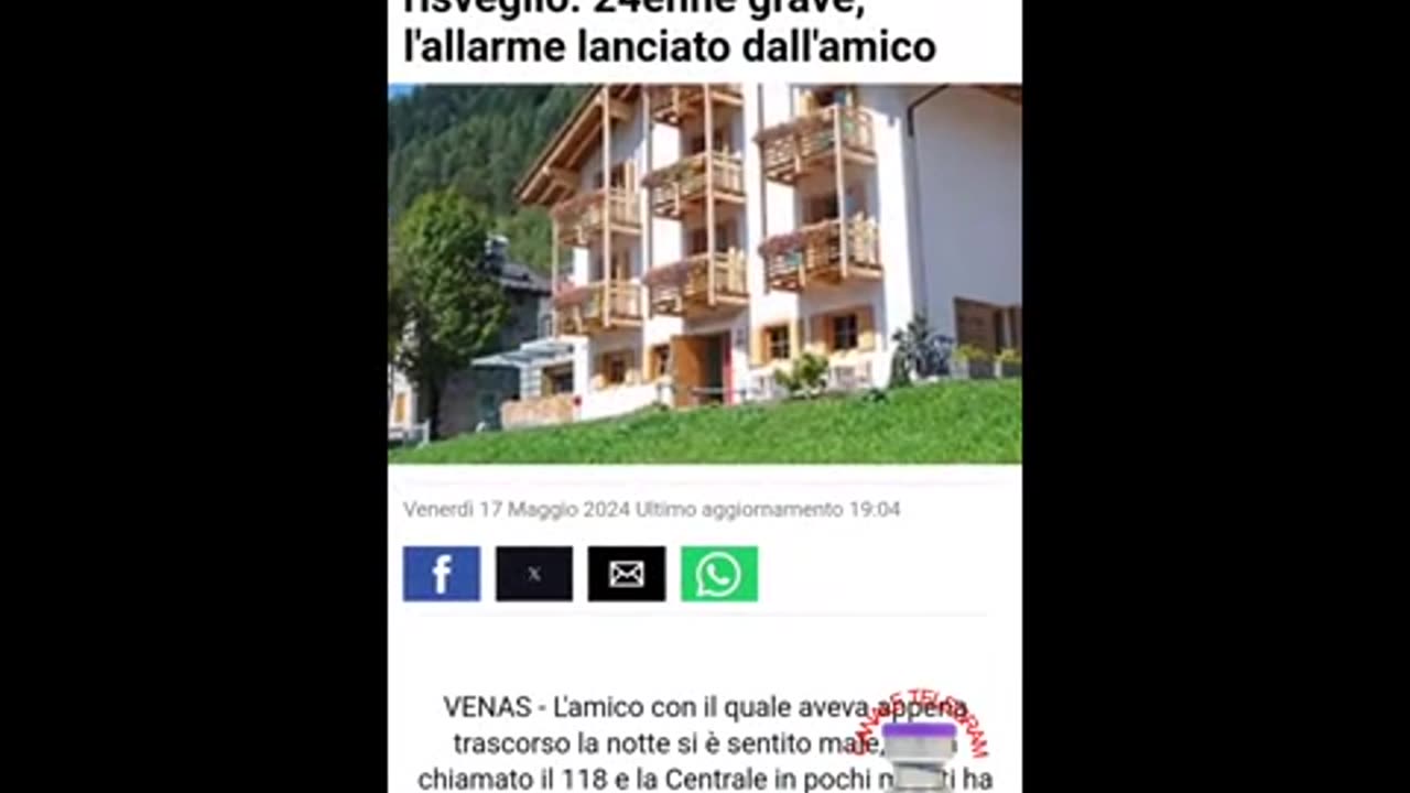 Malori improvvisi dal 17 al 20 maggio 2024