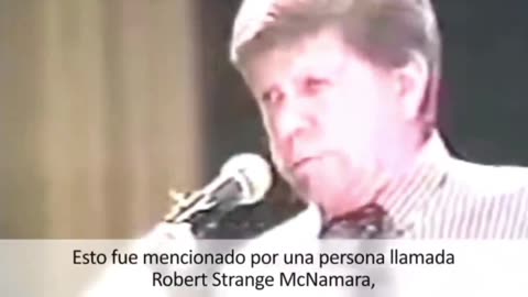 1994 John Coleman, autor y exespía de MI6, sobre la Agenda de despoblacion