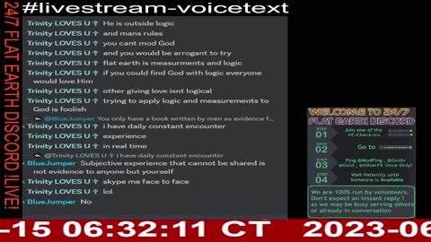 24/7 Flat Earth Discord !LIVE! - 3111 - https://discord.gg/flatearth