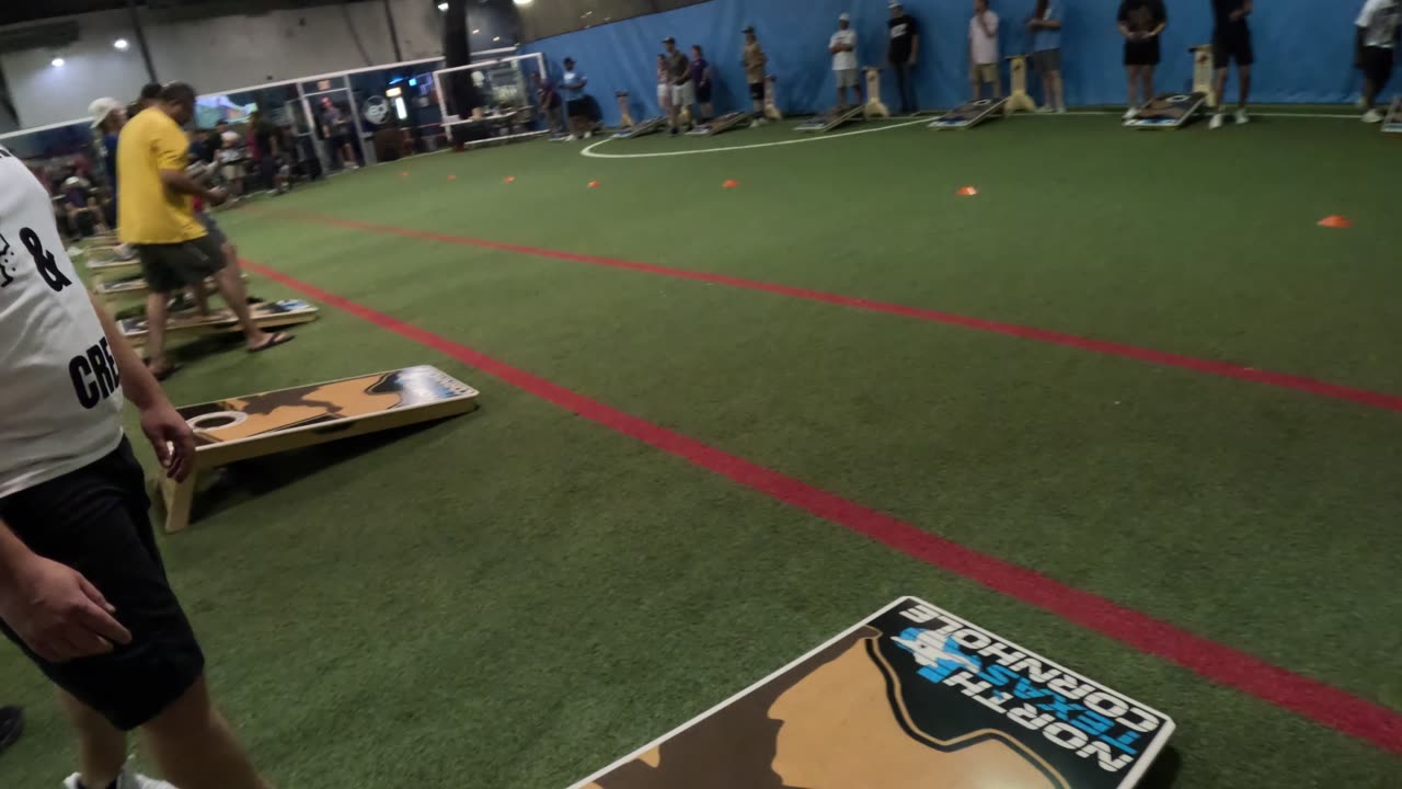 7.25.24 Crossbar, TCL Cornhole C/D team event - Match 1