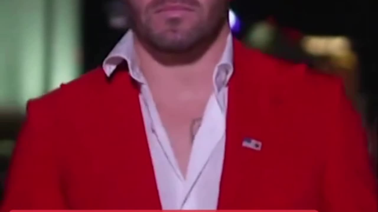 Colby Covington Walks Into UFC 296 Wearing A Signed MAGA Hat.