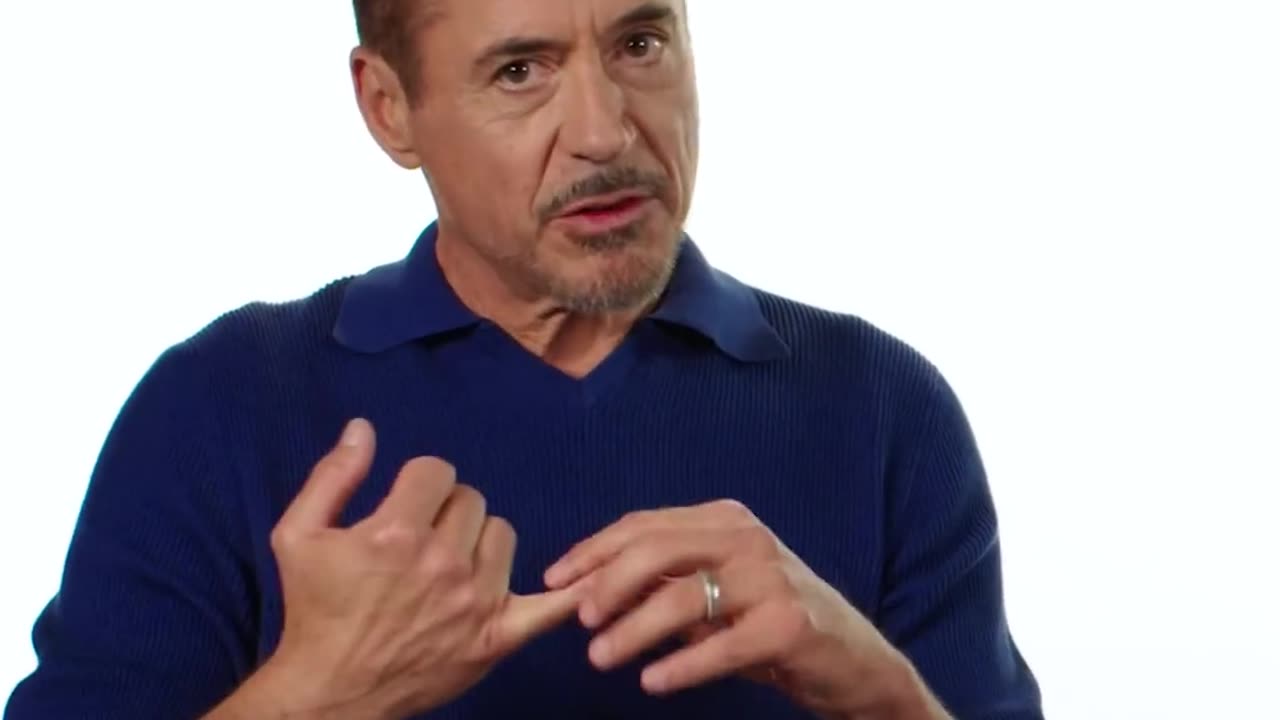 ROBERT DOWNEY JR | ONE MINUTE INTERVIEW