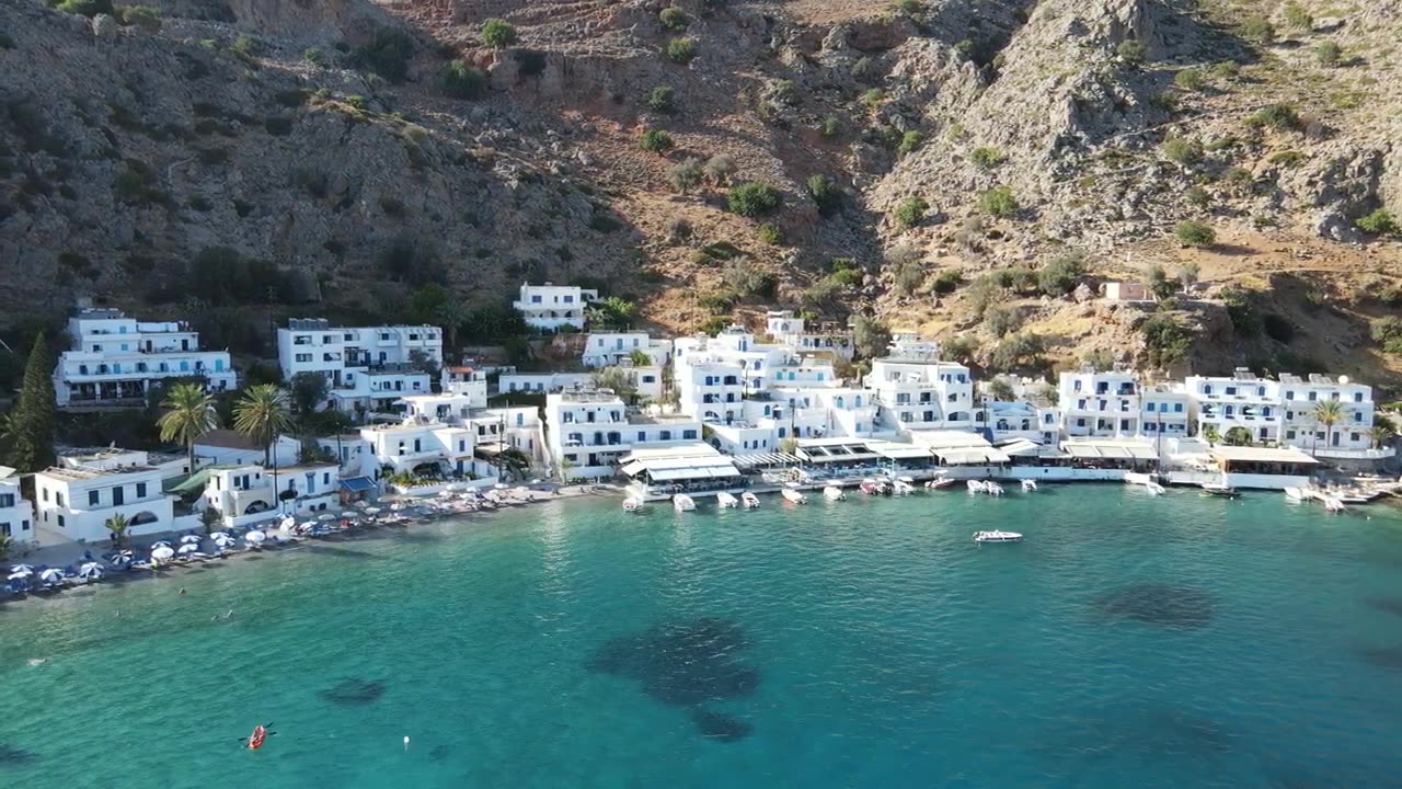 🇬🇷🏖️Loutro to Marmara Beach - Crete, Greece 2024🏊