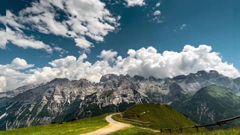 Stunning Views of Mountains 4K with Relaxation Music