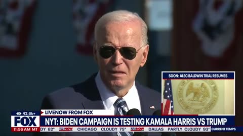 BREAKING: Kamala Harris replacing Joe Biden? New report shows White House polling for Harris