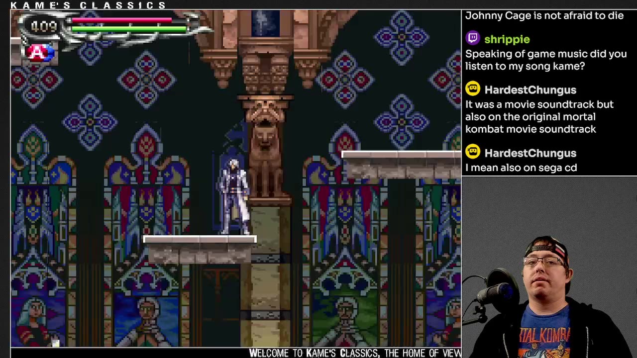 Castlevania Dawn of Sorrow - I'm out here throwing cats and uppercuts
