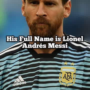 Lionel Messi Unknown Facts
