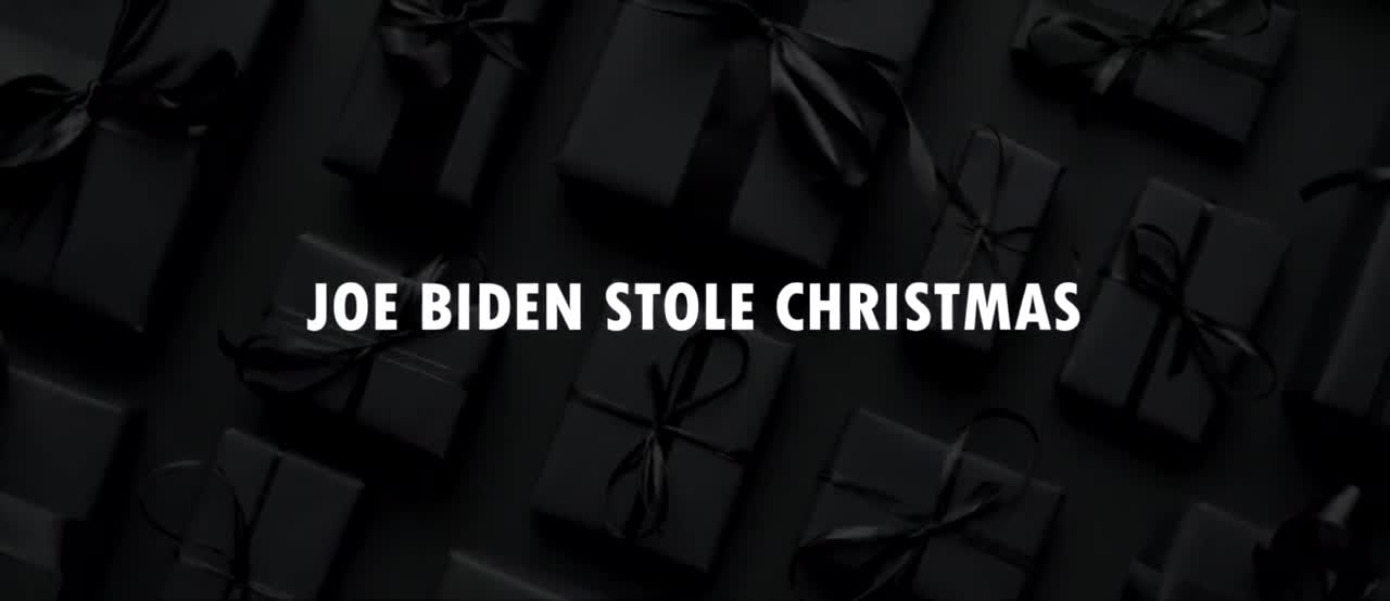 Trump's new ad -Biden is the Grinch who stole Christmas